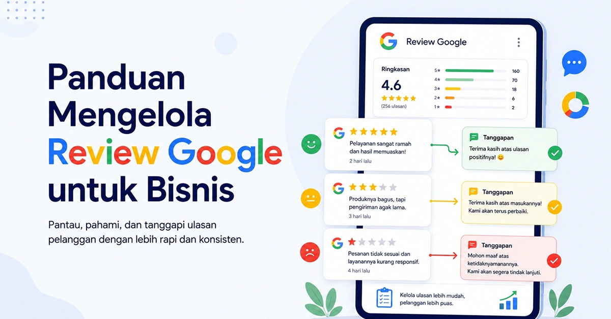 Panduan mengelola review Google untuk bisnis