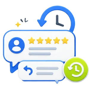Riwayat Review dan Balasan