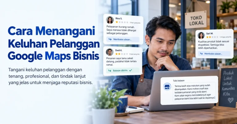 Keluhan pelanggan Google Maps ditangani pemilik bisnis secara profesional