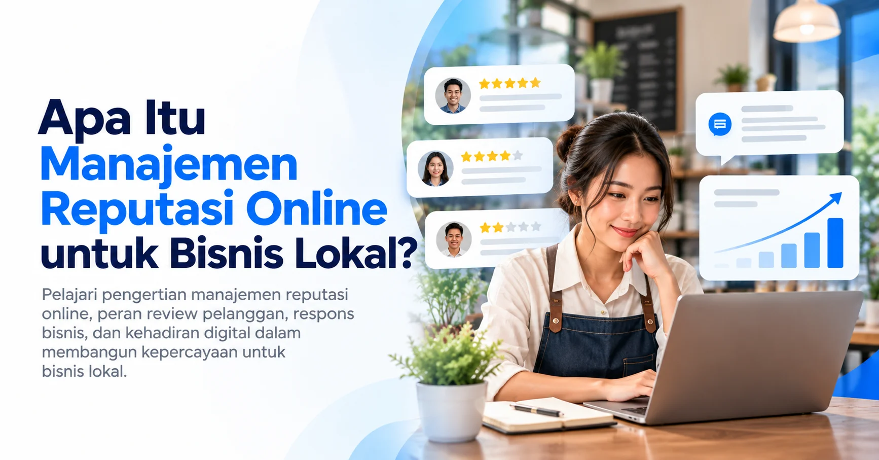 Manajemen reputasi online untuk bisnis melalui review dan respons pelanggan